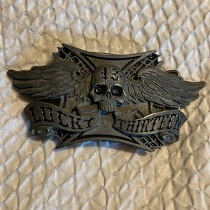 Lucky 13 Belt Buckle